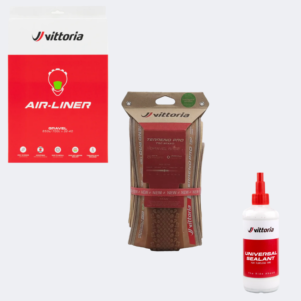 Pro T50 + Air-Liner Light Gravel + Universal Sealant