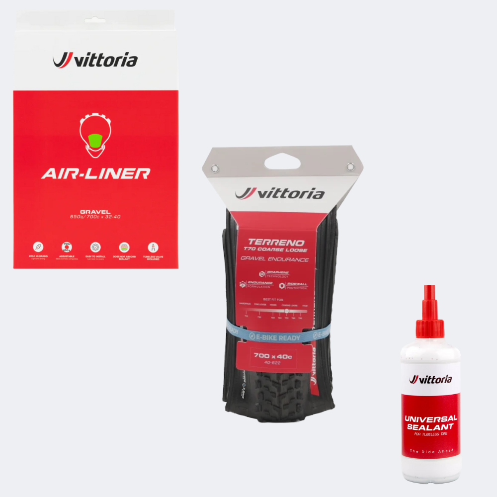 T70 + Air-Liner Light Gravel + Universal Sealant