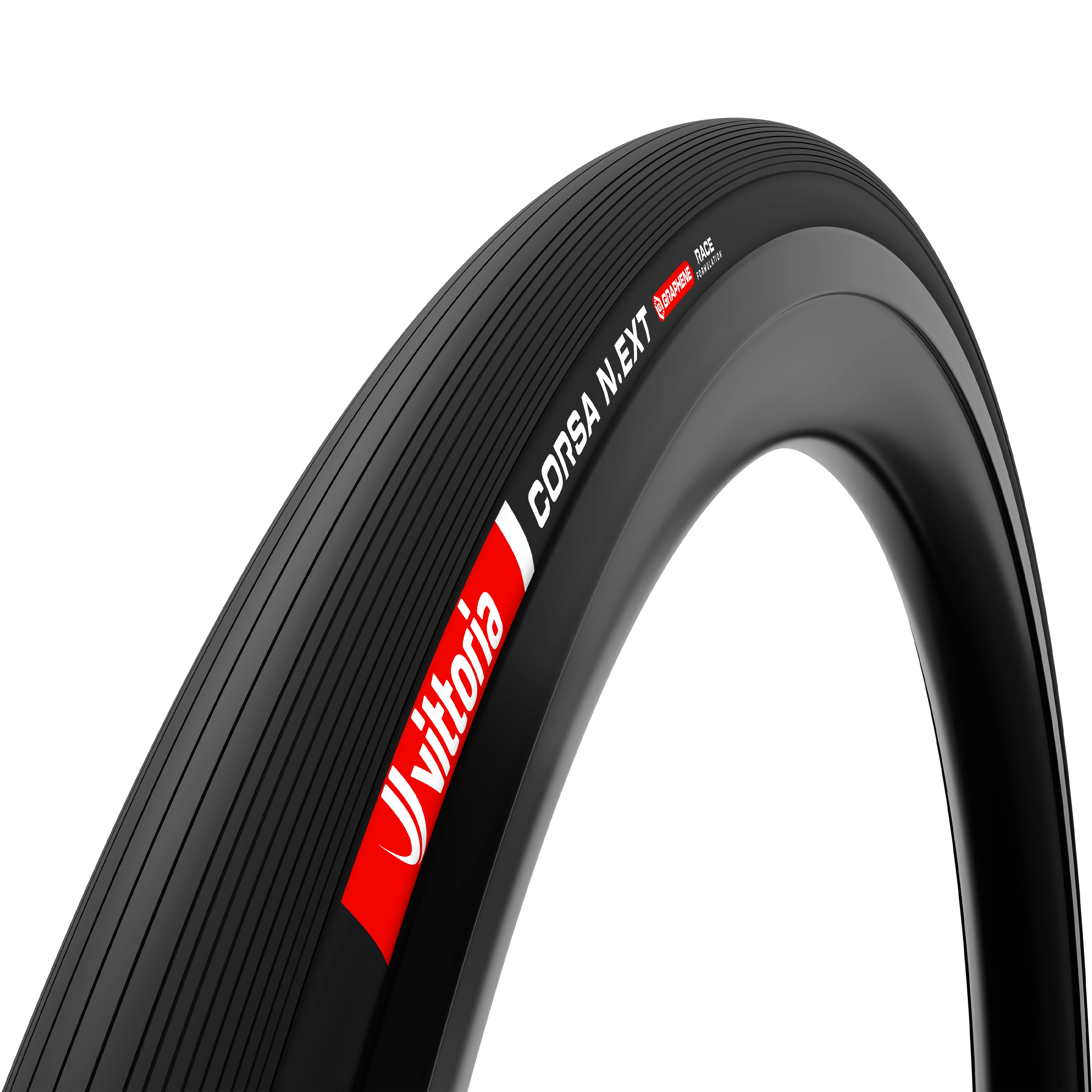 Vittoria Corsa N.EXT Tubeless-Ready road bike tire in black