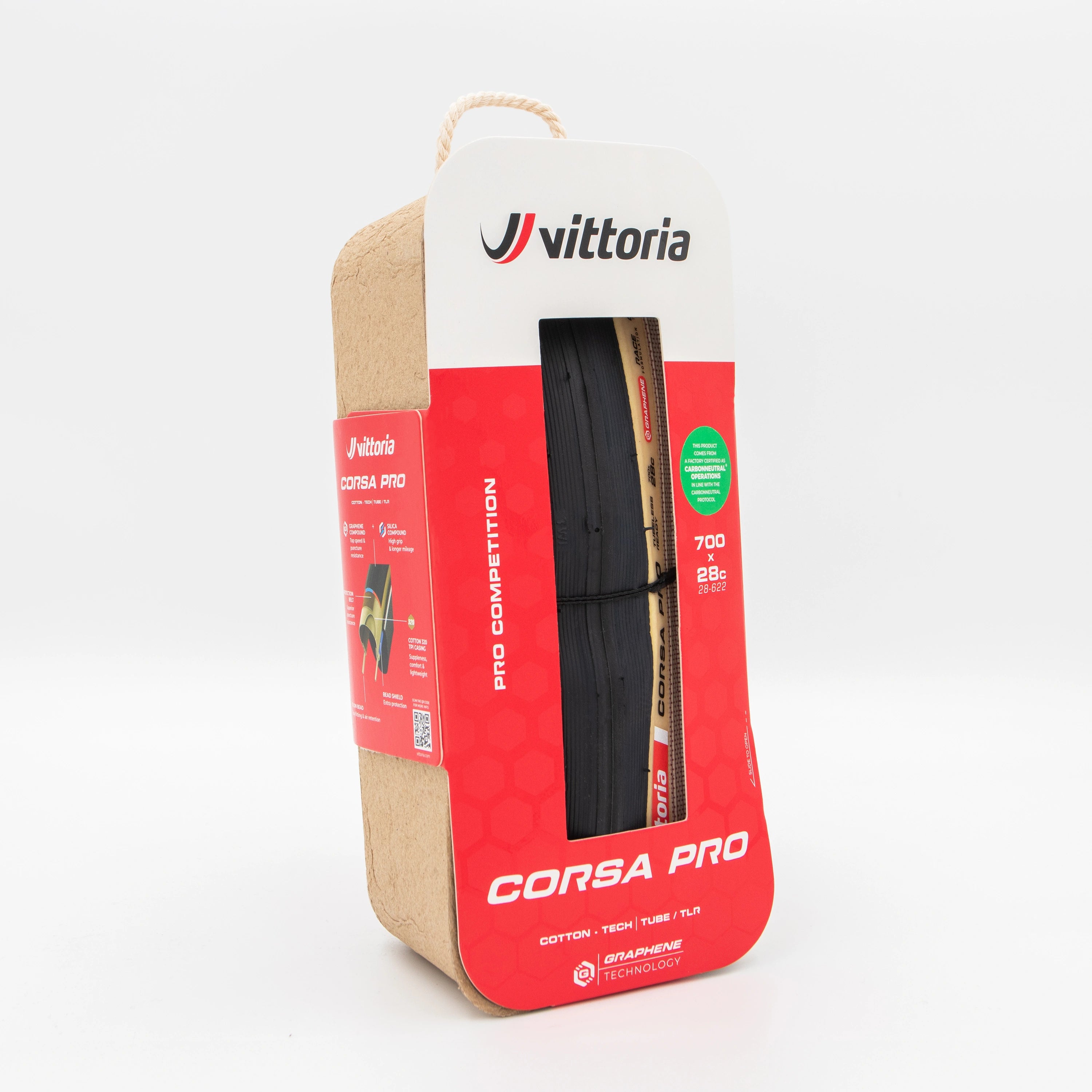 Vittoria Corsa Pro Tubeless-Ready retail packaging