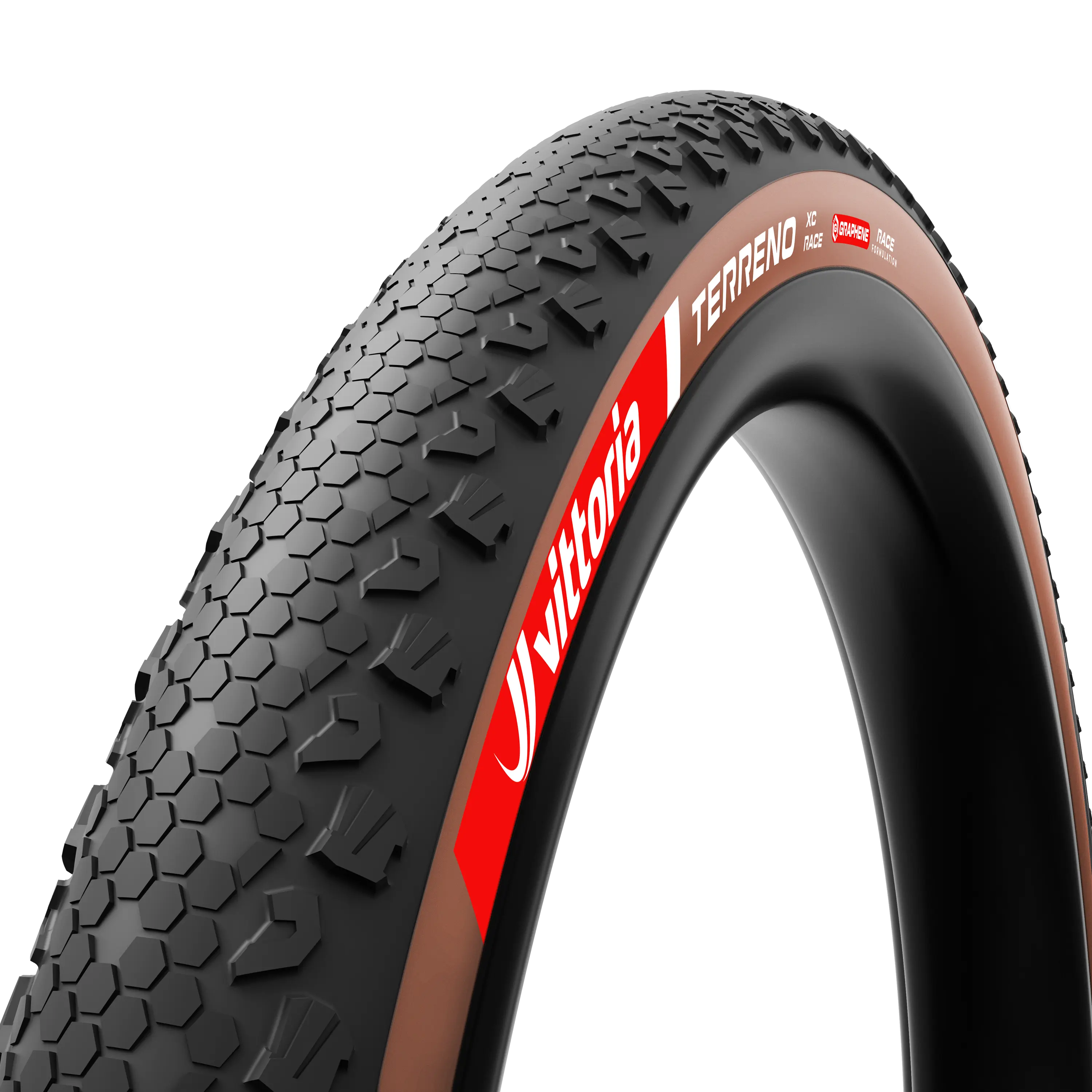 Vittoria Terreno XC Race brown-sidewall tire