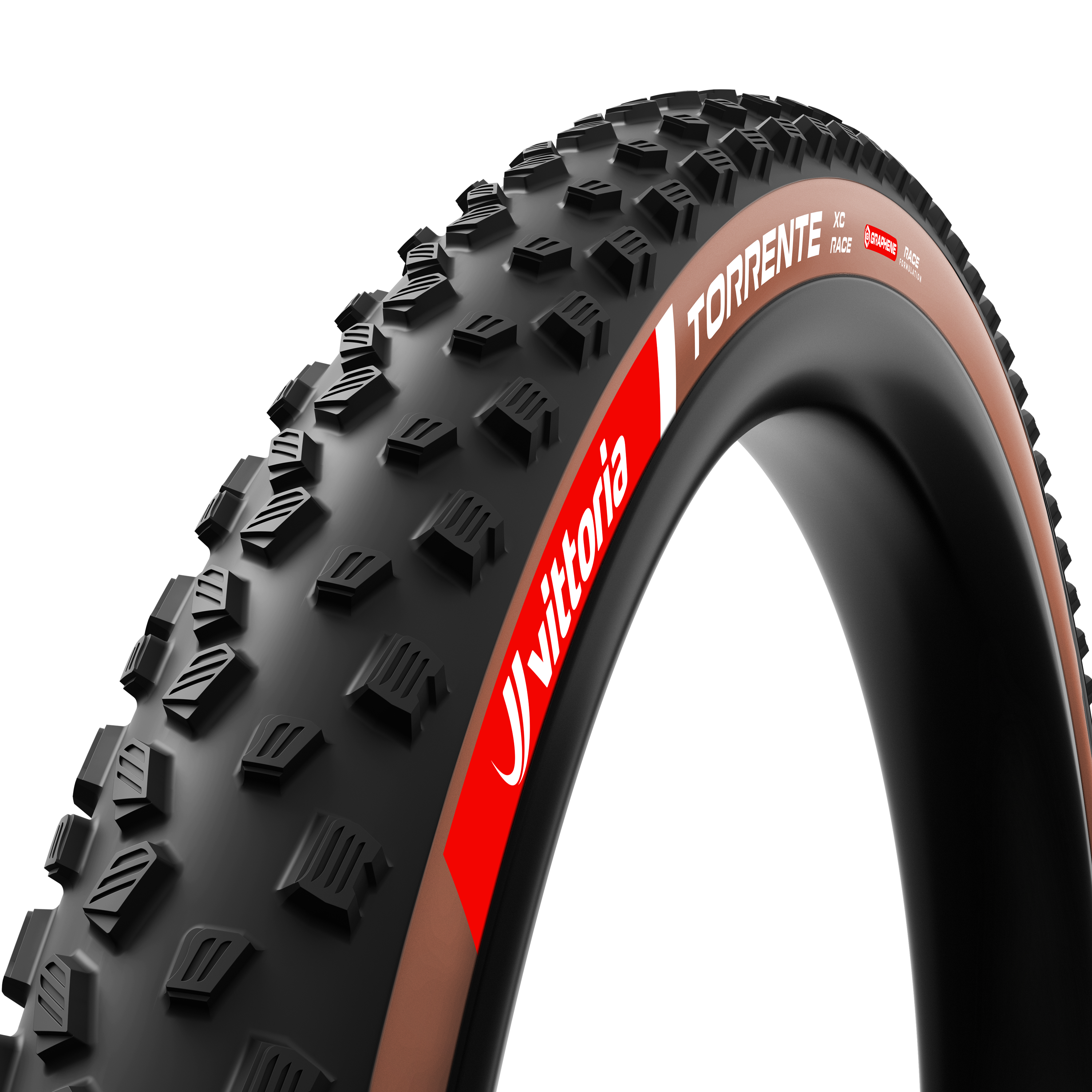 Vittoria Torrente XC Race brown-sidewall tire