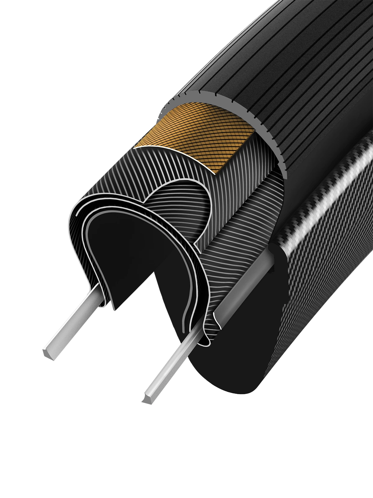 Vittoria Corsa N.EXT 700C Road Tire – Clincher, Foldable, Black (24C/26C/28C Options)