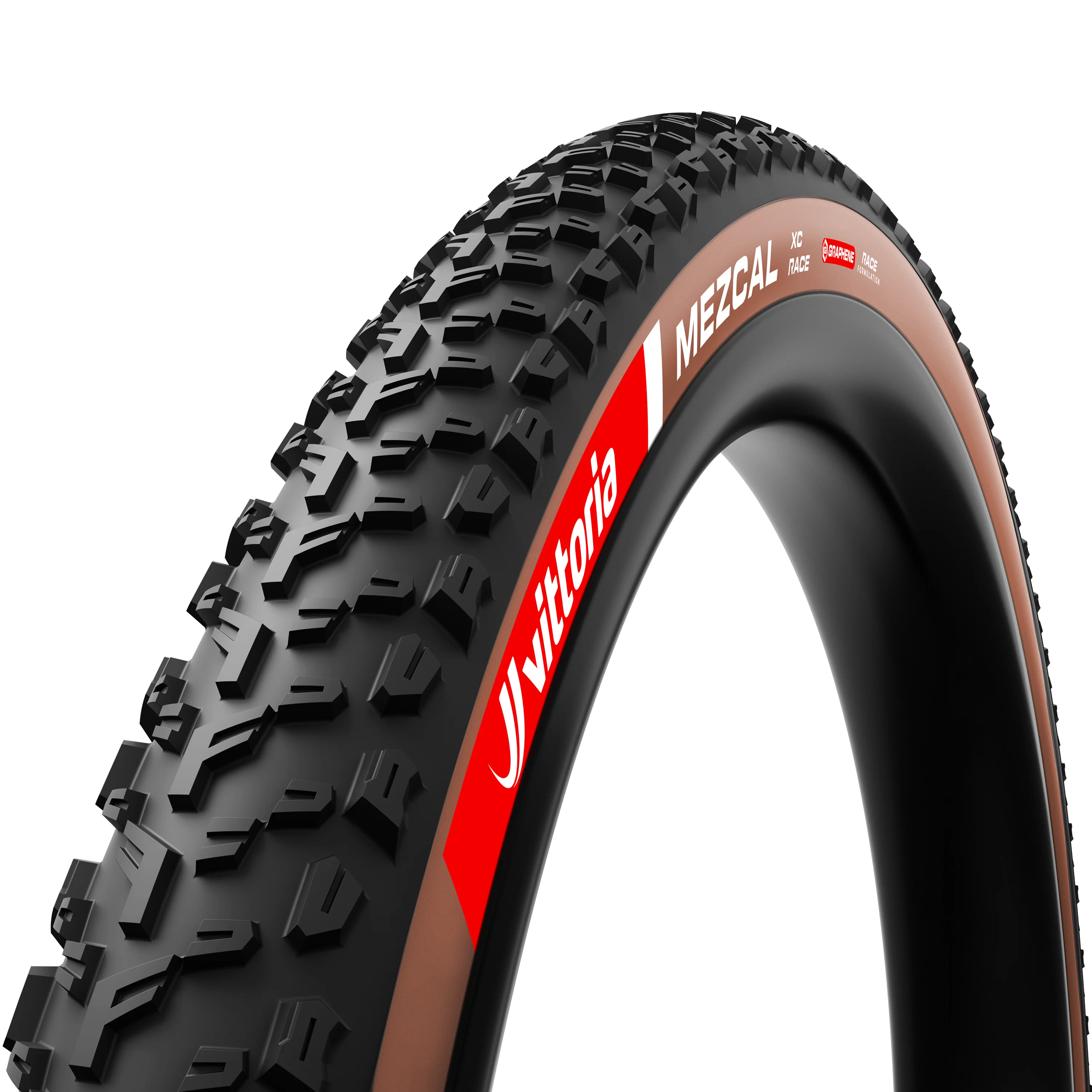 Vittoria Mezcal XC Race brown-sidewall tire